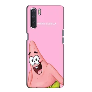 Чохол Губка Боб для OPPO А91 (Персонаж Патрік)