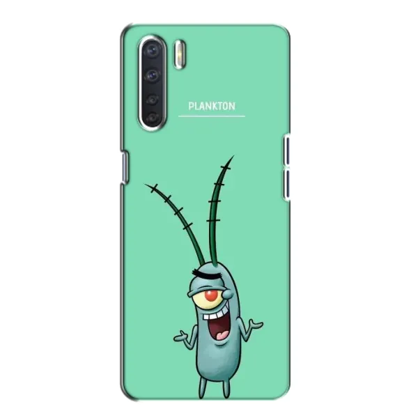 Чехол с принтом «Персонаж Планктон» для OPPO A91 Чехол с принтом «Персонаж Планктон» для OPPO A91