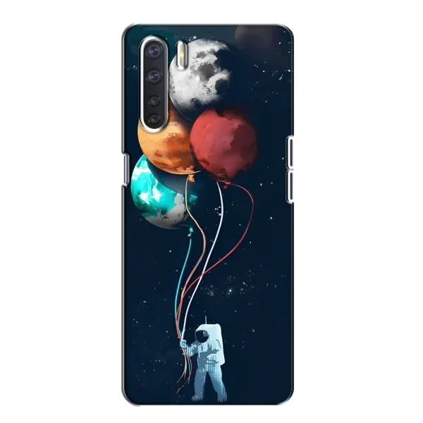 Чехол с принтом «Планеты шарики» для OPPO A91