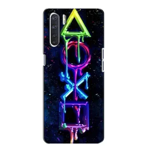 Чохли з тематикою Кіберспорт для Oppo A91 (VPrint) (Pleystation лого)