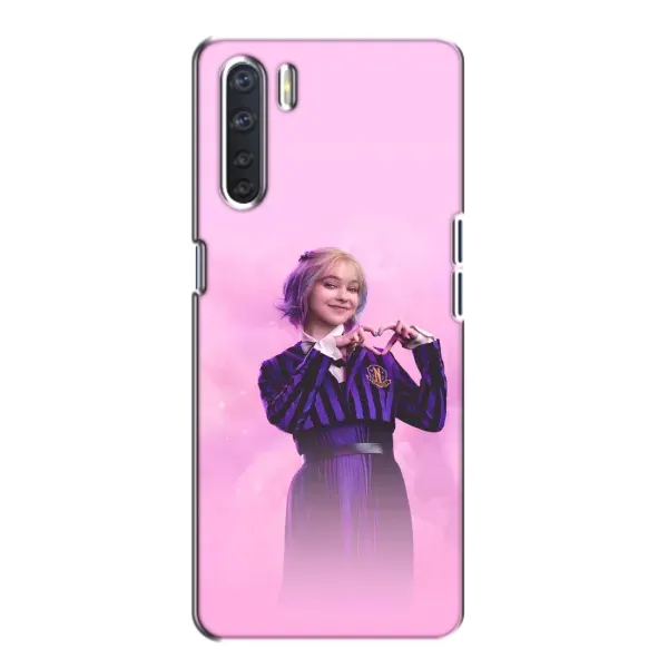 Чехол с принтом «Яркая Энид Уэнздей» для OPPO A91
