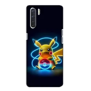 Чехол с Пикачу на Oppo A91 (Покемон)