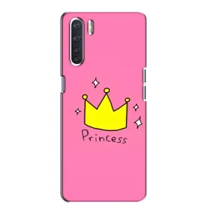 Чохол з картинкою (Стильні) OPPO А91 - (AlphaPrint) (Princess)