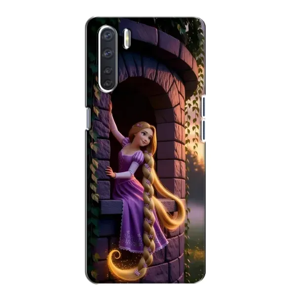 Чохол з принтом «Рапунцель на вежі» для OPPO A91