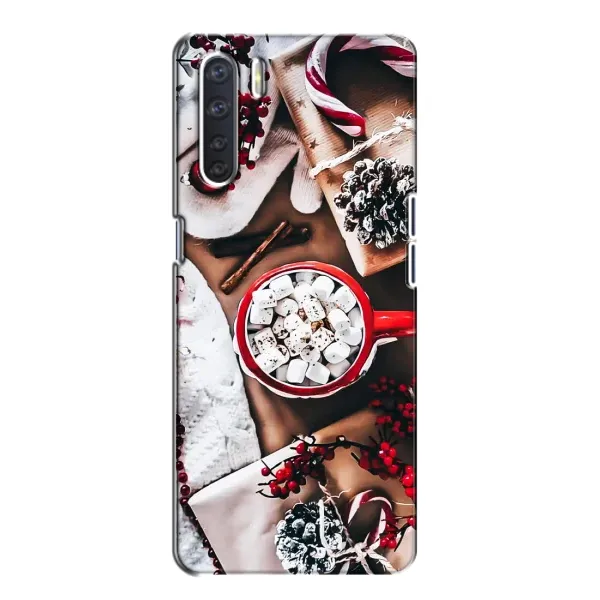 Чохол з принтом «Різдвяна атмосфера» для OPPO A91