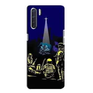 Різдвяні, Святкові Чохли для OPPO А91 (Різдво в Україні)