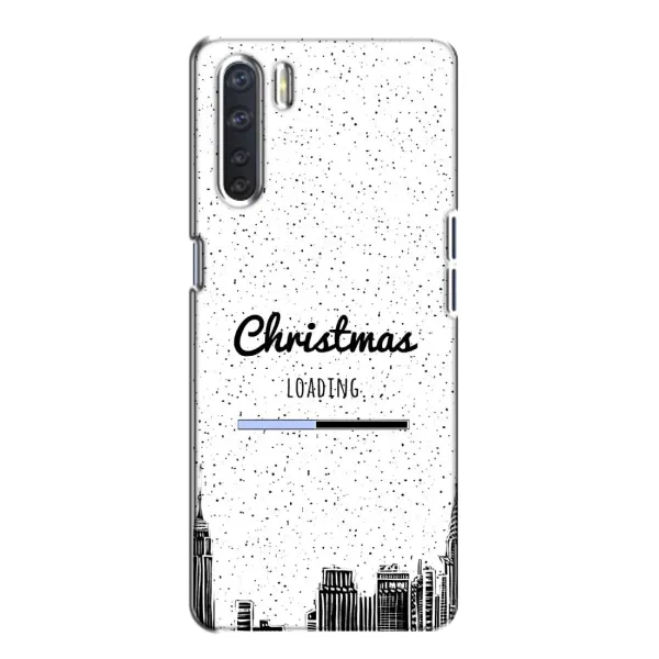 Чохол з принтом «Різдво завантажується» для OPPO A91