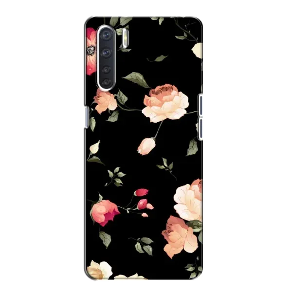 Чехол с принтом «Розочки» для OPPO A91 Чехол с принтом «Розочки» для OPPO A91