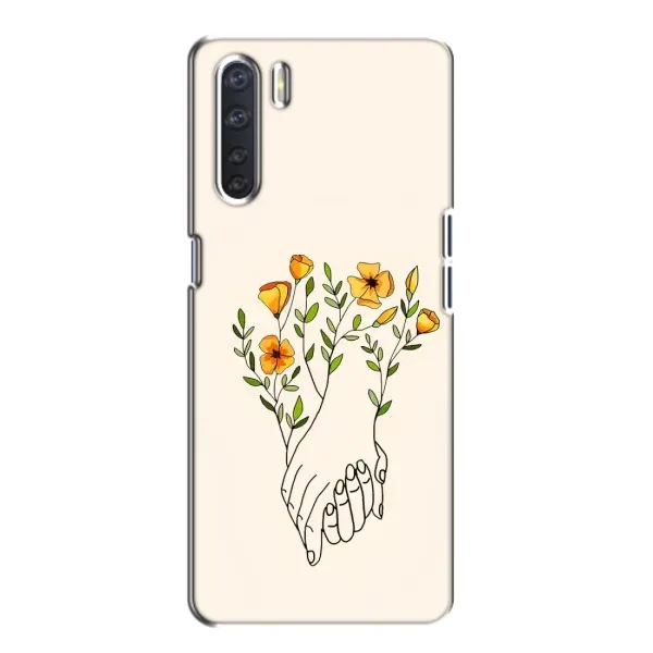 Чехол с принтом «Руки любви» для OPPO A91 Чехол с принтом «Руки любви» для OPPO A91