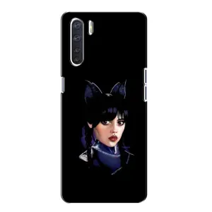 Чохли Венсдей на Oppo A91 Уенсдей (AlphaPrint) (серйозна Венздей)