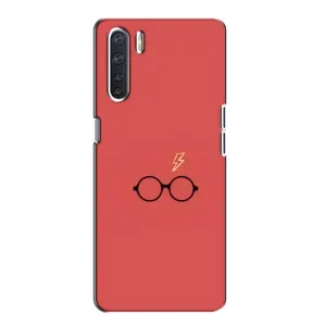 Чохли з Гаррі Поттером для Oppo A91 (AlphaPrint) (шрам та окуляри)