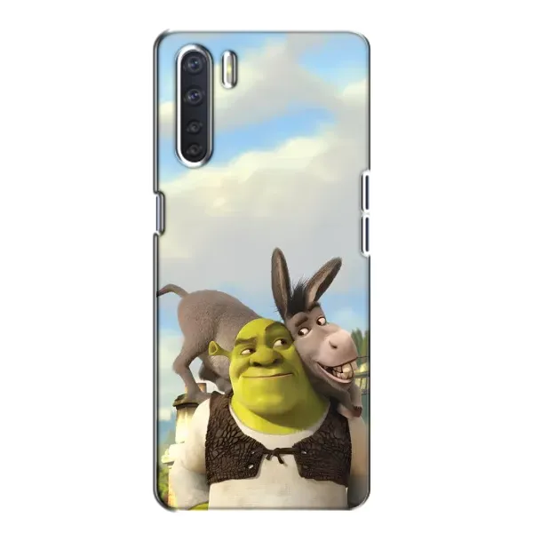 Чехол с принтом «Шрек и Осел» для OPPO A91 Чехол с принтом «Шрек и Осел» для OPPO A91