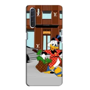 Чехли для Oppo A91 - Скрудж МакДак Louis Vuitton (PREMIUMPrint) (Скрудж ЛВ)