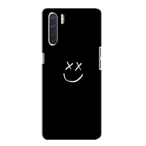 Чохол для OPPO А91 - (AlphaPrint) з принтом (ТОП продажів) (Смайл)