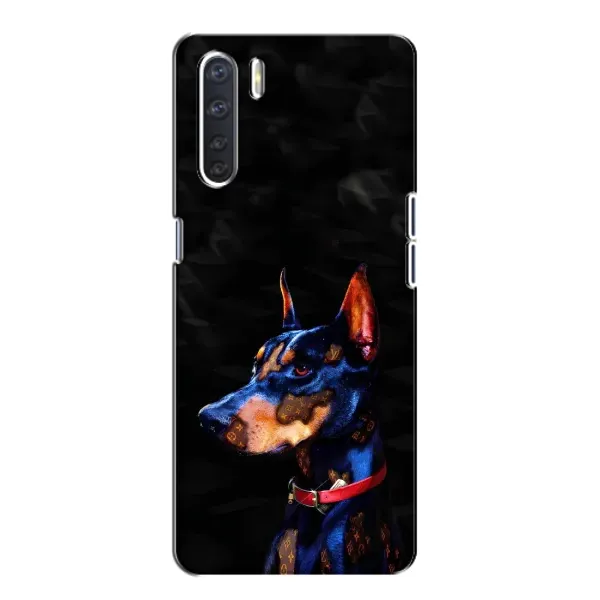 Чехол с принтом «Собака» для OPPO A91