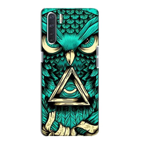 Чехол с принтом «Сова с глазом» для OPPO A91 Чехол с принтом «Сова с глазом» для OPPO A91