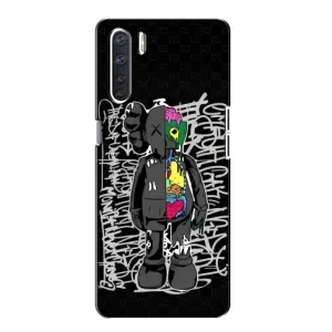 Чохли для Oppo A91 - Bearbrick Louis Vuitton (PREMIUMPrint) (Стиль Bearbrick)