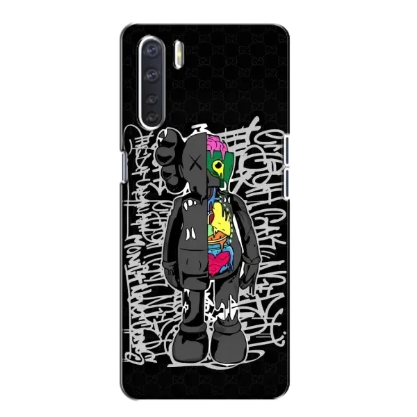 Чехол с принтом «Стиль Bearbrick» для OPPO A91