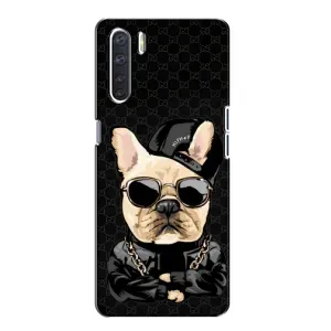 Чохли з крутими принтами для Oppo A91 - (PREMIUMPrint) (Стильна собака)