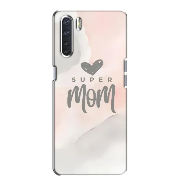 Чехол с принтом «Супер мама» для OPPO A91