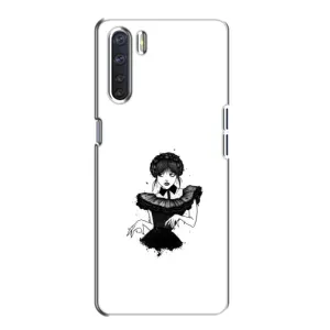Чохли Венсдей на Oppo A91 Уенсдей (AlphaPrint) (танець Венздей)