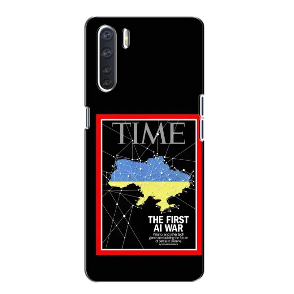 Чехол с принтом «TIME Ukraine» для OPPO A91