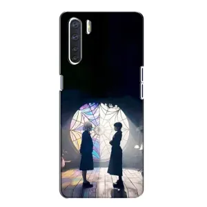 Чохли Венсдей на Oppo A91 Уенсдей (AlphaPrint) (Венздей та Інід)