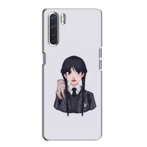 Чохли Венсдей на Oppo A91 Уенсдей (AlphaPrint) (Венздей і Річ)