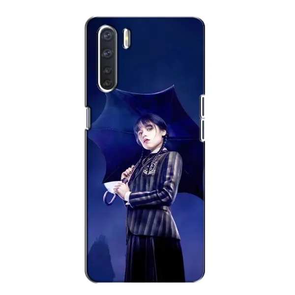Чохол з принтом «Венздей з парасолькою» для OPPO A91