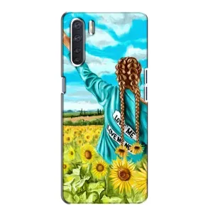 Чохол для Патріота України Oppo A91 - (AlphaPrint) (Україночка)