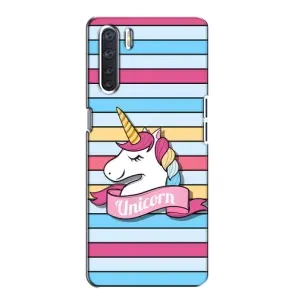 Чохол для OPPO А91 - (Єдинорожки - Новинки) (AlphaPrint) (Unicorn)
