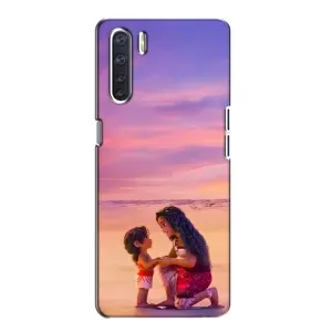 Чохол з мультфільмом Ваяна Oppo A91 (Маленька Ваяна)