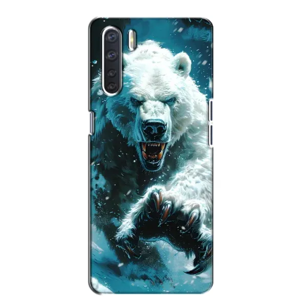 Чехол с принтом «Полярный медведь» для OPPO A91
