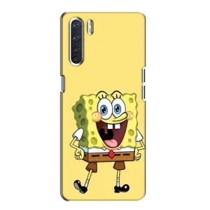 Чохол Губка Боб для OPPO А91 (Веселий Спанч Боб)