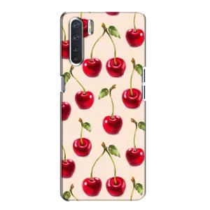 Чохли з фруктами для Oppo A91 (VPrint) (Черешня)