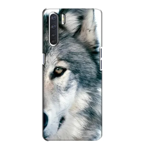 Чехол с принтом «Волк» для OPPO A91