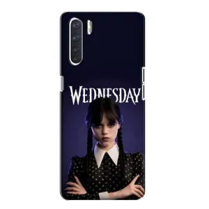 Чохли Венсдей на Oppo A91 Уенсдей (AlphaPrint) (Wednesday)