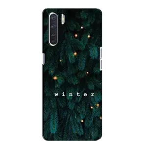 Новорічні, Святкові Чохли для Oppo A91 - 2024 год (Winter)