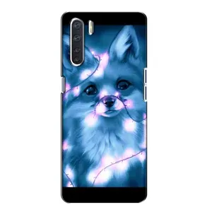 Чехлы с картинкой Лисички для Oppo A91 (VPrint)