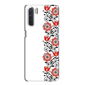 Чохол для Патріота України Oppo A91 - (AlphaPrint) (Яскрава вишиванка)