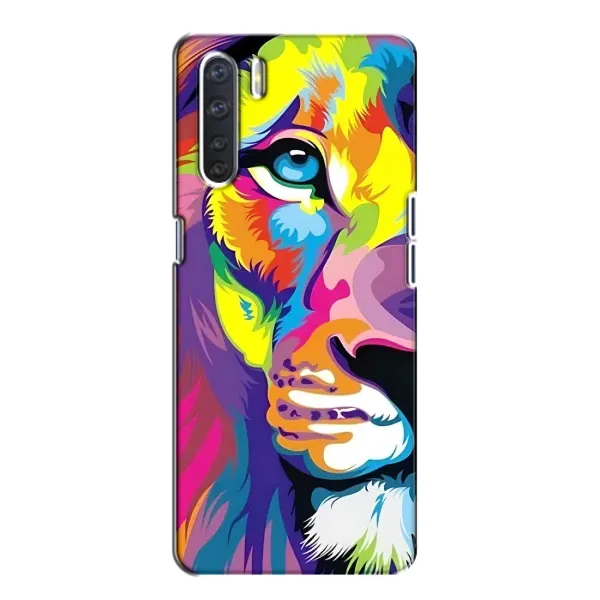 Чохол з принтом «Яскравий Лев» для OPPO A91 Чохол з принтом «Яскравий Лев» для OPPO A91