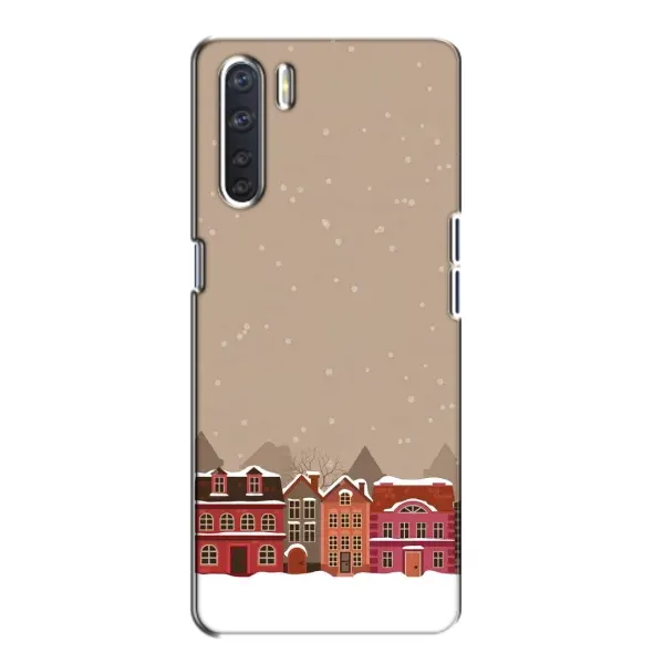Чохол з принтом «Зимове місто» для OPPO A91 Чохол з принтом «Зимове місто» для OPPO A91