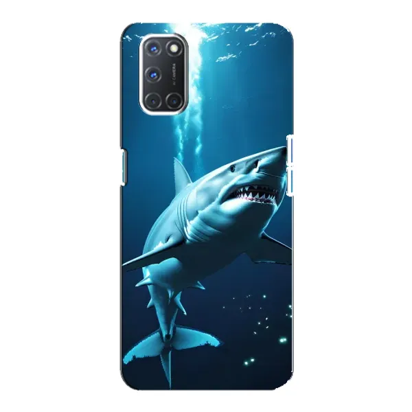 Чехол с принтом «Акула под водой» для OPPO A92