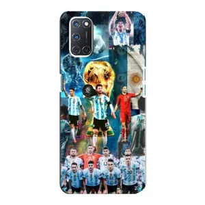 Чехлы Месси для Oppo A92 (AlphaPrint) (Аргентина Месси)