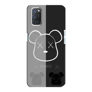 Чехлы для Oppo A92 - Bearbrick Louis Vuitton (PREMIUMPrint) (БеарБрик глаза)