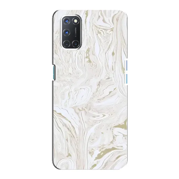 Чехол с принтом «Белый мрамор» для OPPO A92