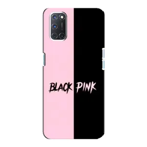 Чехол с музыкальной группой для Oppo A92 (БлэкПинк)