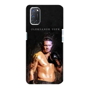 Чехол с картинкой Александр Усик для Oppo A92 (Боксер Александр Усик)