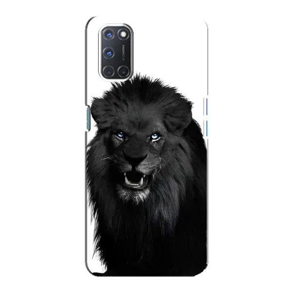 Чехол с принтом «Черный ЛЕВ» для OPPO A92