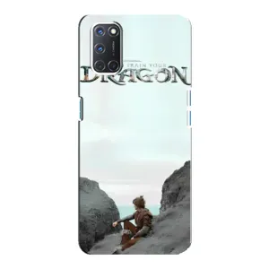 Чохол як приборкати дракона на Oppo A92 (Дракон лого)